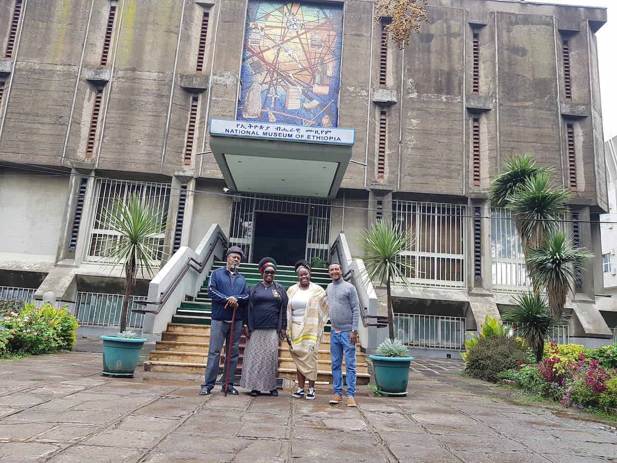 Guests of Merit Ethiopian Tours at the National Museum