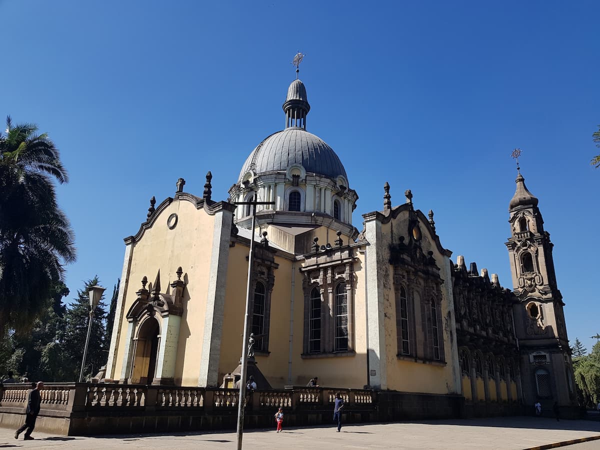 Holy Trinity Cathedral in Addis Ababa