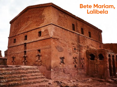 Bete Mariam Rock Church at Lalibela