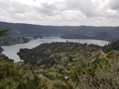 Wenchi Crater Lake near Addis Ababa