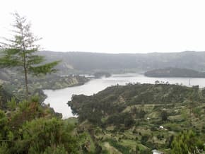 View of Wenchi Lake near Addis Ababa