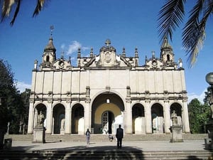 Holy Trinity Cathedral in Addis Ababa