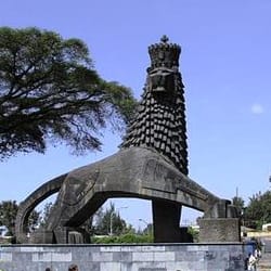 Lion of Judah Monument in Addis Ababa